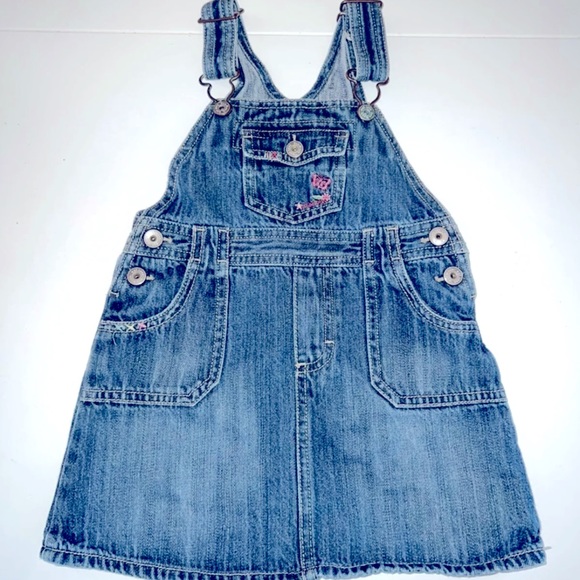 Oshkosh skirt dress overalls